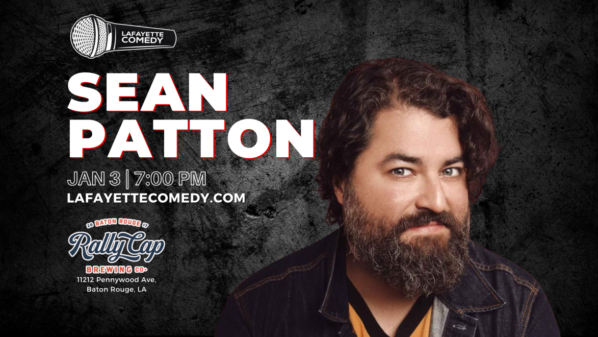 Sean Patton (Peacock, FX's English Teacher, Late Night with Jimmy Fallon) at Rally Cap Brewing (Baton Rouge)