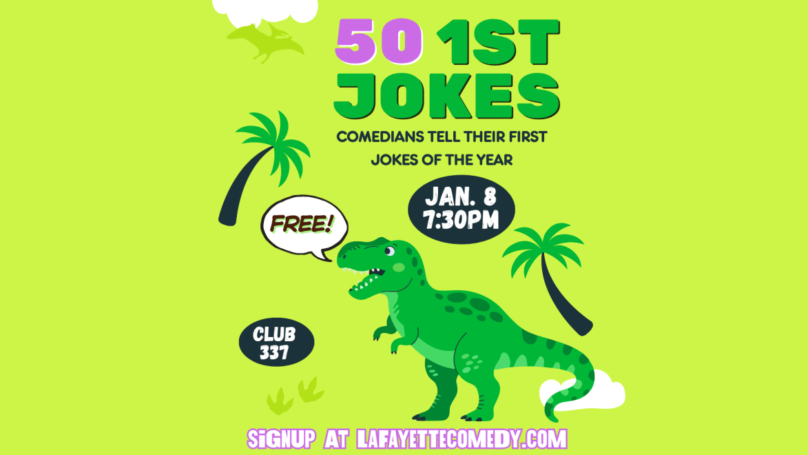 50 1st Jokes - Comedians Tell Their First Jokes of the Year