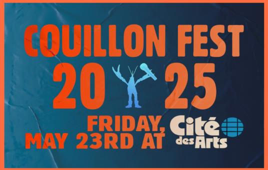 Couillon Fest: A 3-Day Standup Comedy Festival