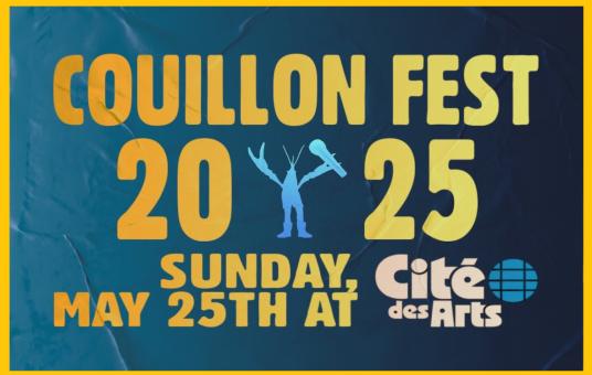 Couillon Fest: A 3-Day Standup Comedy Festival