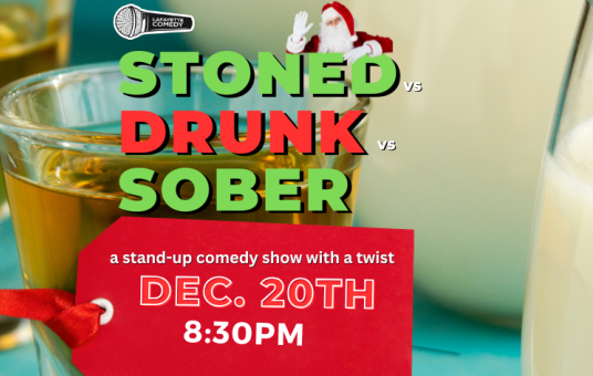 Stoned vs Drunk vs Sober - A Stand Up Comedy Competition 