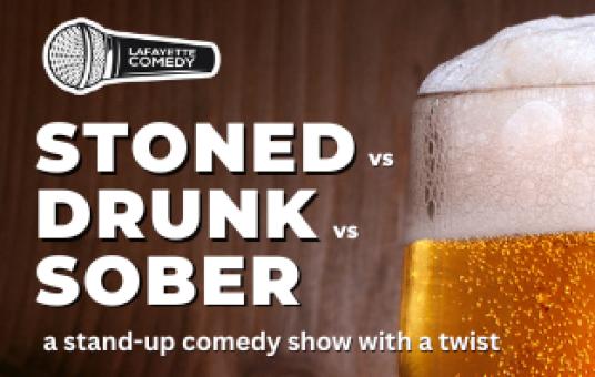 Stoned vs Drunk vs Sober - A Stand Up Comedy Competition at Rally Cap Brewing in Baton Rouge