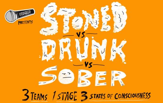 Stoned vs Drunk vs Sober - A Stand Up Comedy Competition 